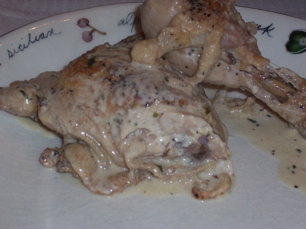 Chicken with Tarragon Sauce