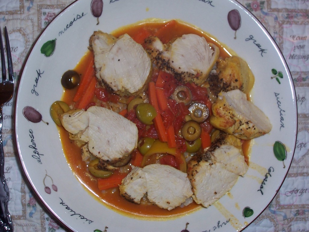 Chicken with Curry and Lemons
