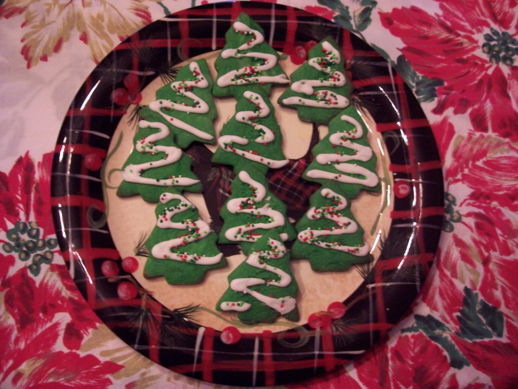 Christmas Tree Cookies