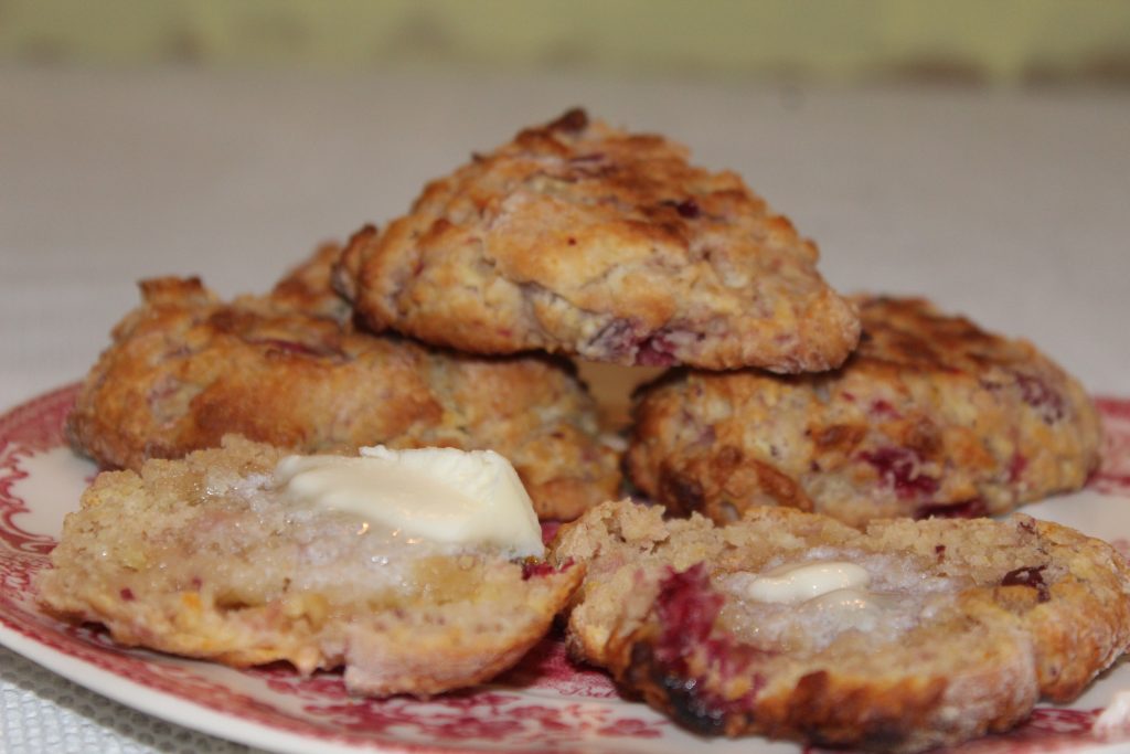 Cranberry Orange Scones