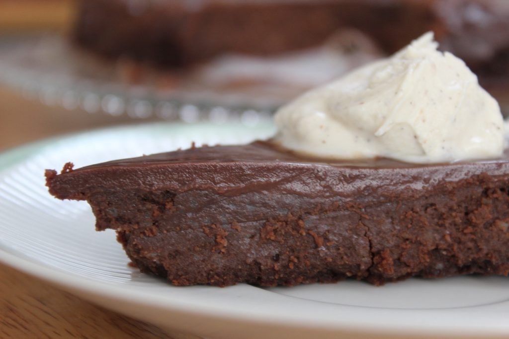Double Down Flourless Chocolate Cake