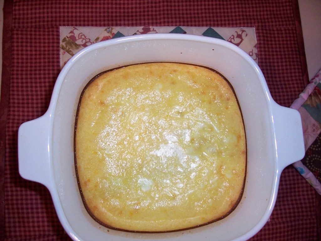 Faux Rice Pudding & Vanilla Sauce