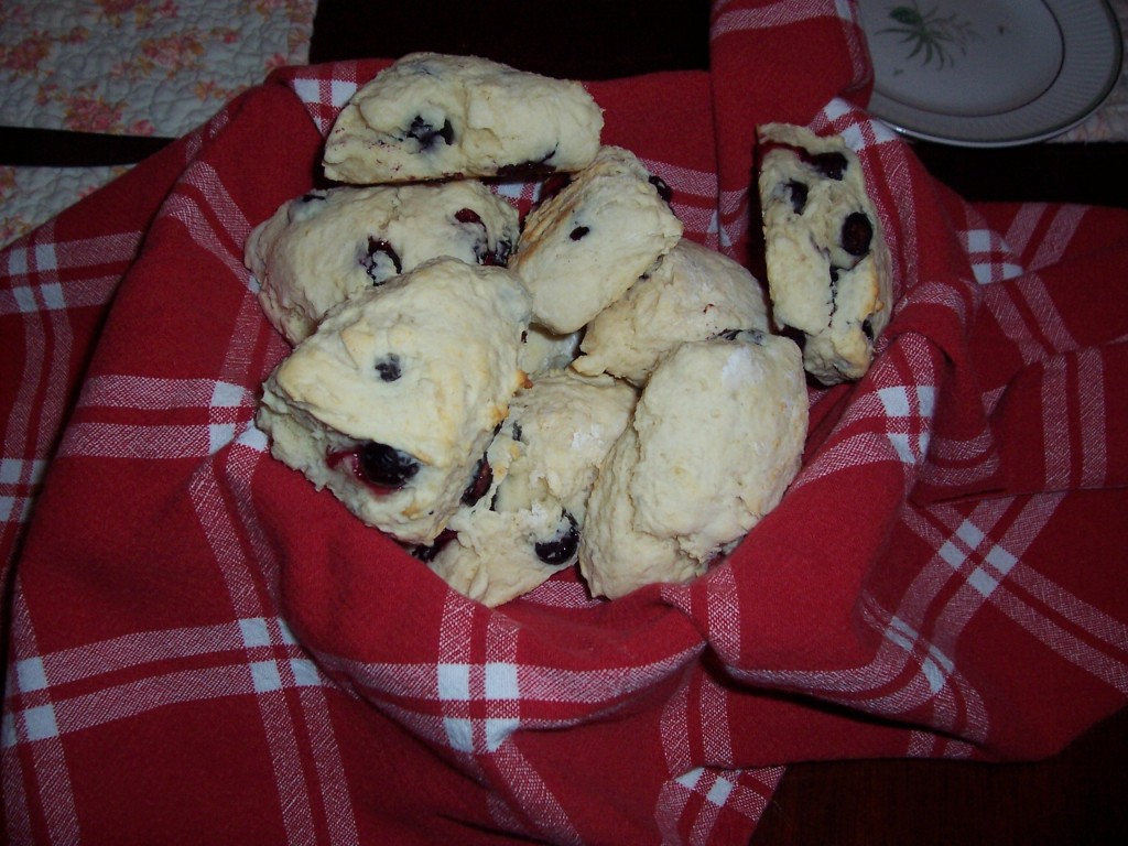 Fresh Blueberry Scones