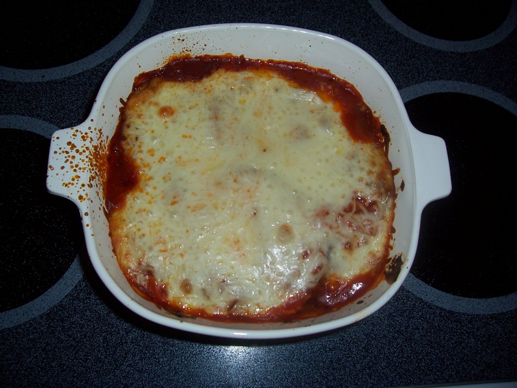 Grilled Eggplant Parmigiana