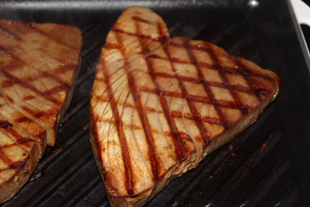 Grilled Marinated Tuna Steaks