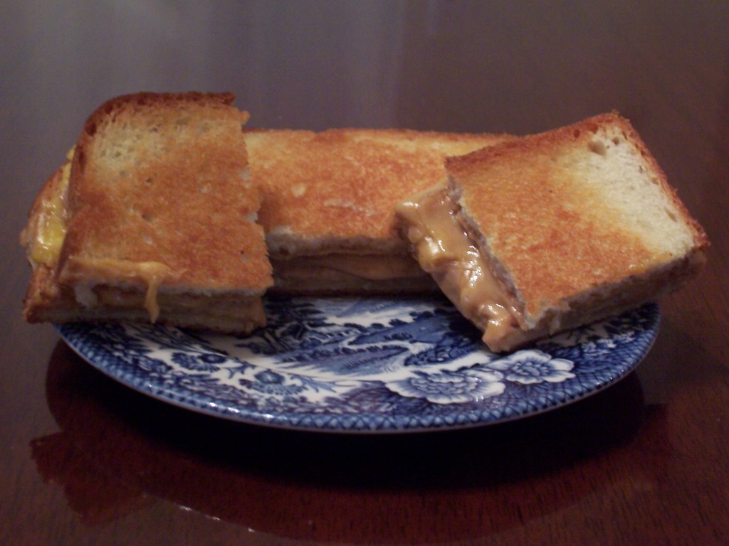 Grilled Peanut Butter & American Cheese