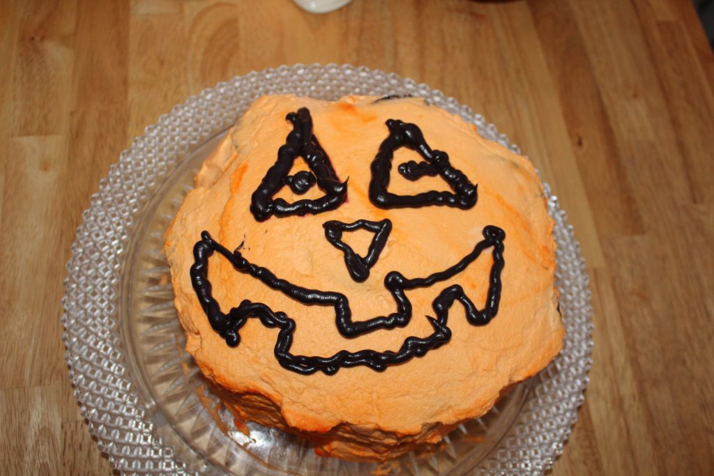 Halloween Ice Box Cake