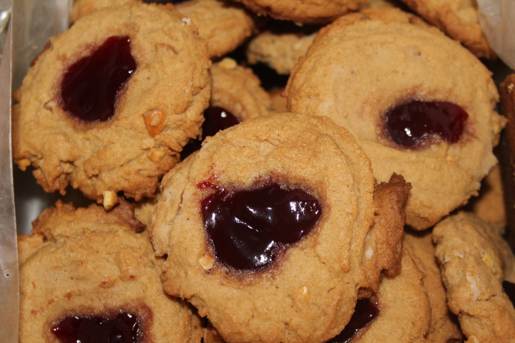 Peanut Butter and Jelly Cookies