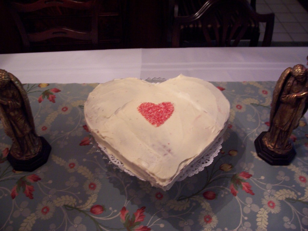 Red Velvet Cherry Cake