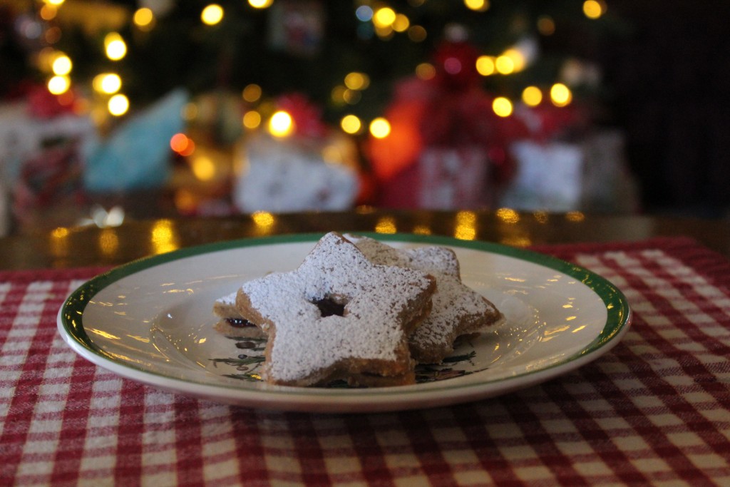 Shortbread Linzer Tart Cookies