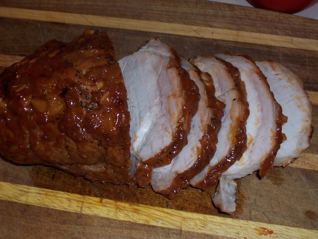 Slow Cooker BBQ Pork Loin Roast with Coca Cola BBQ Gravy