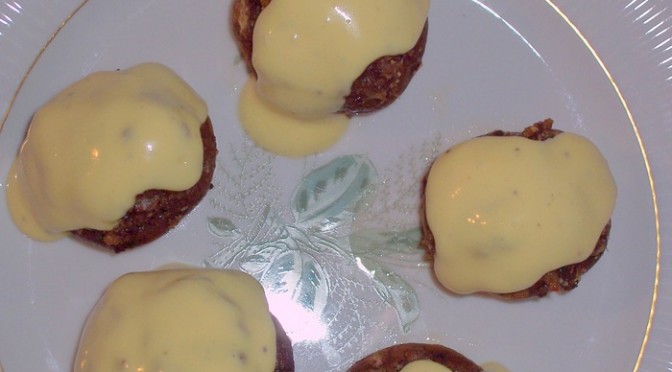 Stuffed Mushrooms and Hollandaise