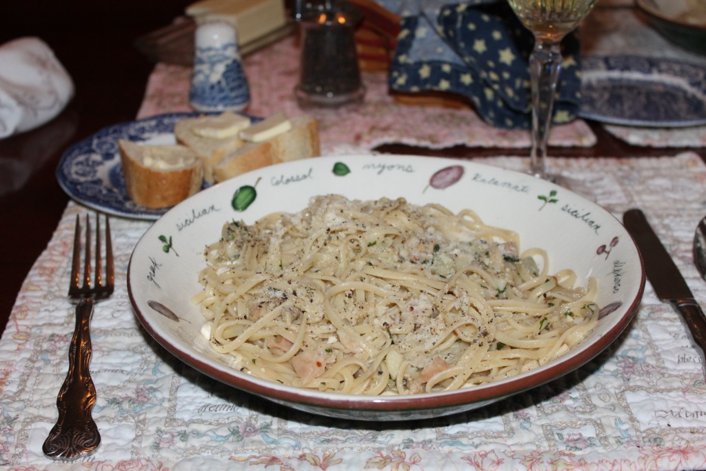 White Clam Sauce & Linguine